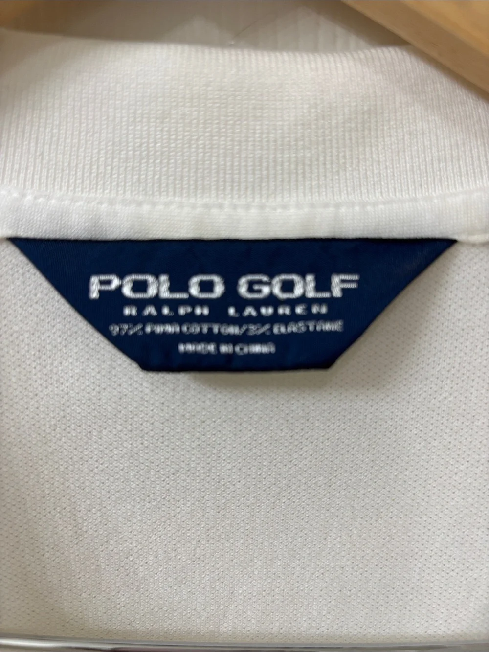 Polo Ralph Lauren Polo Golf White Short-Sleeve Polo size large like New
